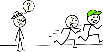 Three Stickmen
